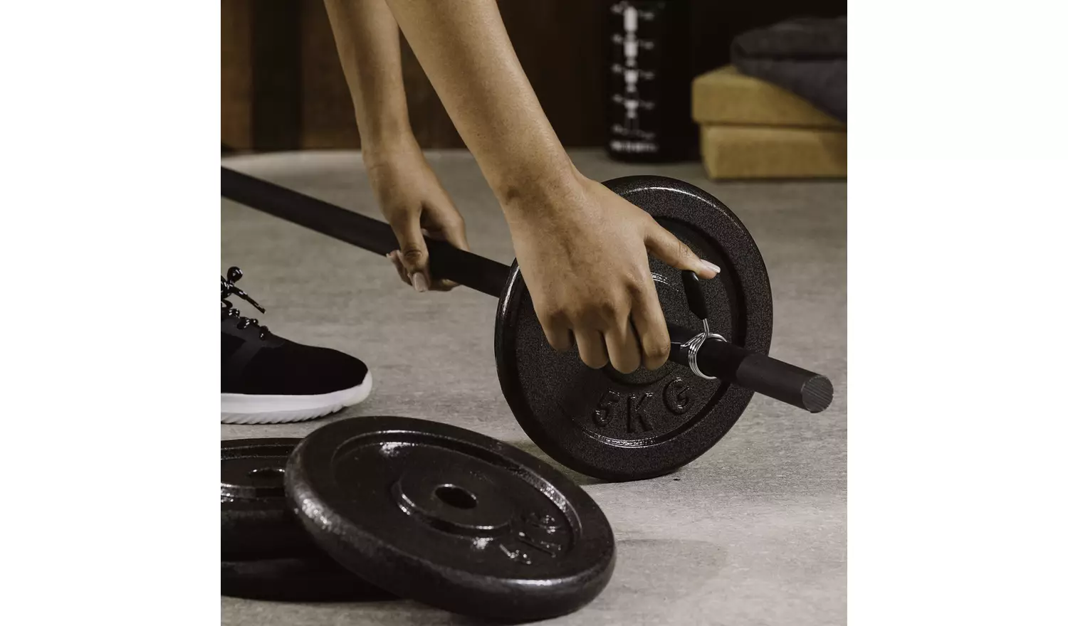 Opti Cast Iron Weights - 4 x 5kg