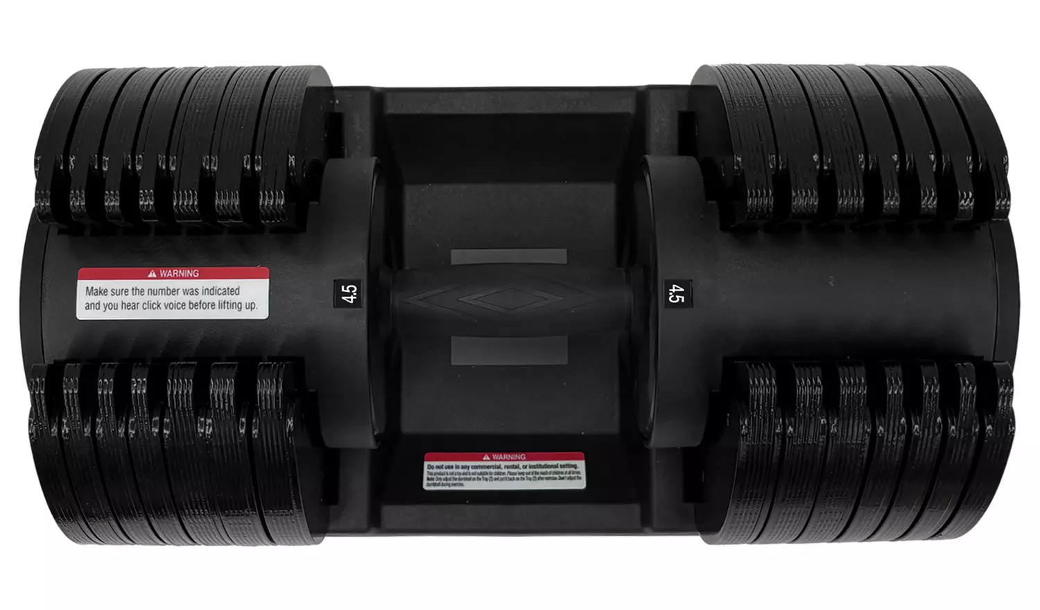 Pro Fitness Adjustable Dumbbell - 36kg