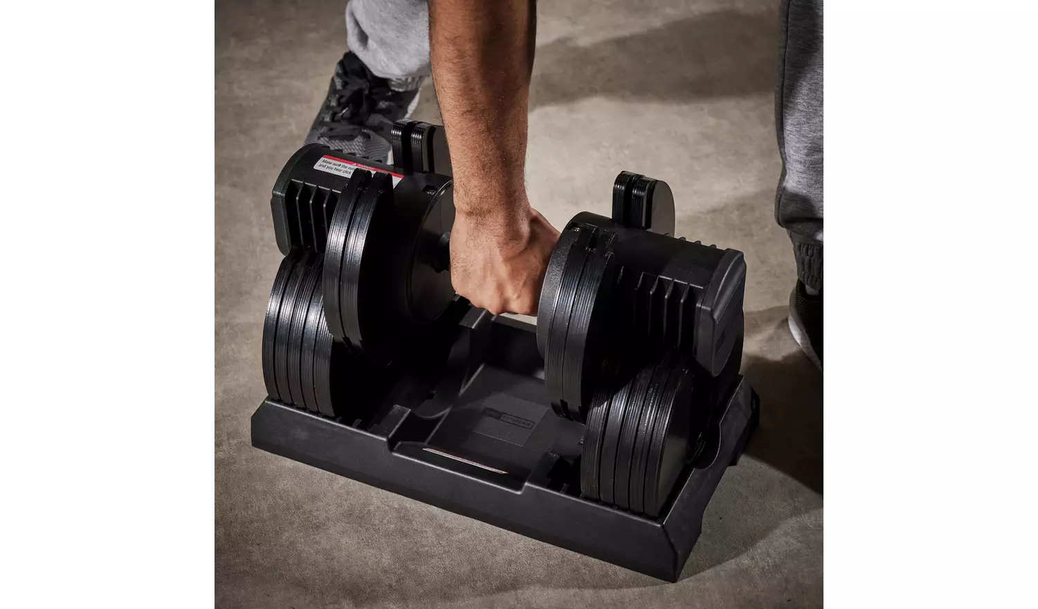 Pro Fitness Adjustable Dumbbell - 36kg