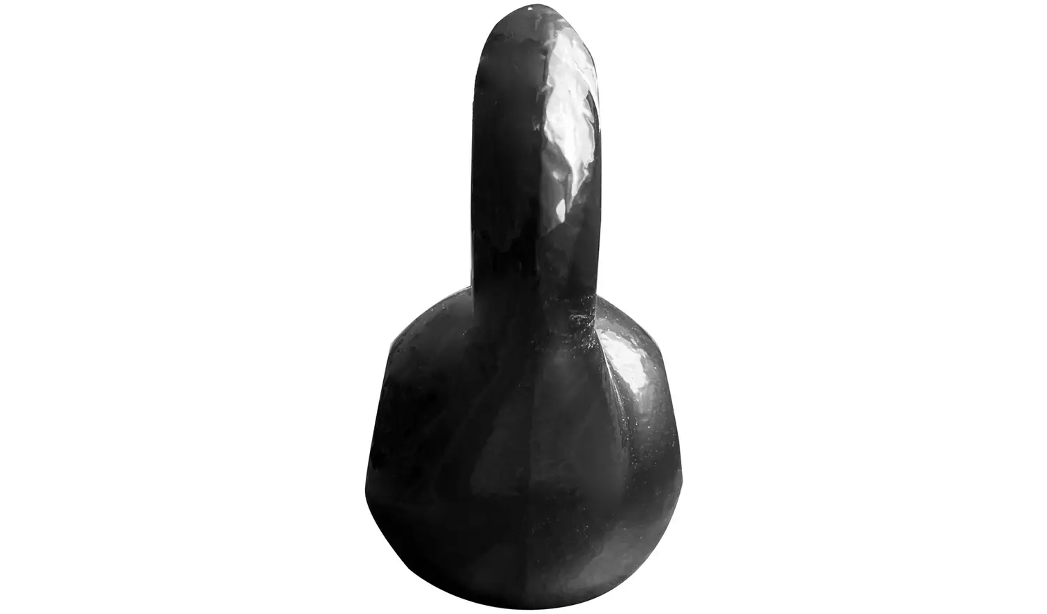 Pro Fitness Cast Iron Kettlebell Black - 8kg