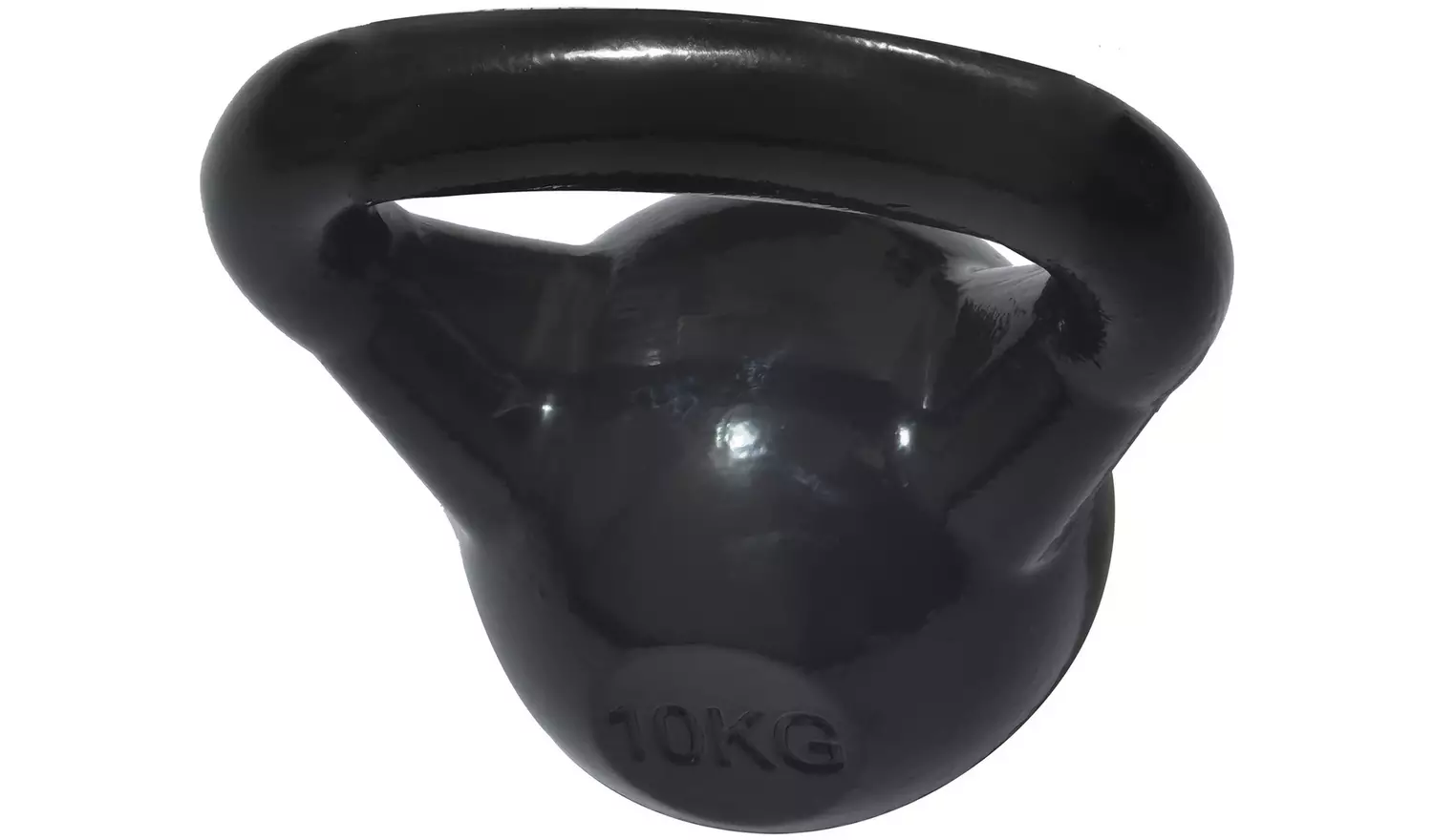 Pro Fitness Cast Iron Kettlebell Black - 10kg