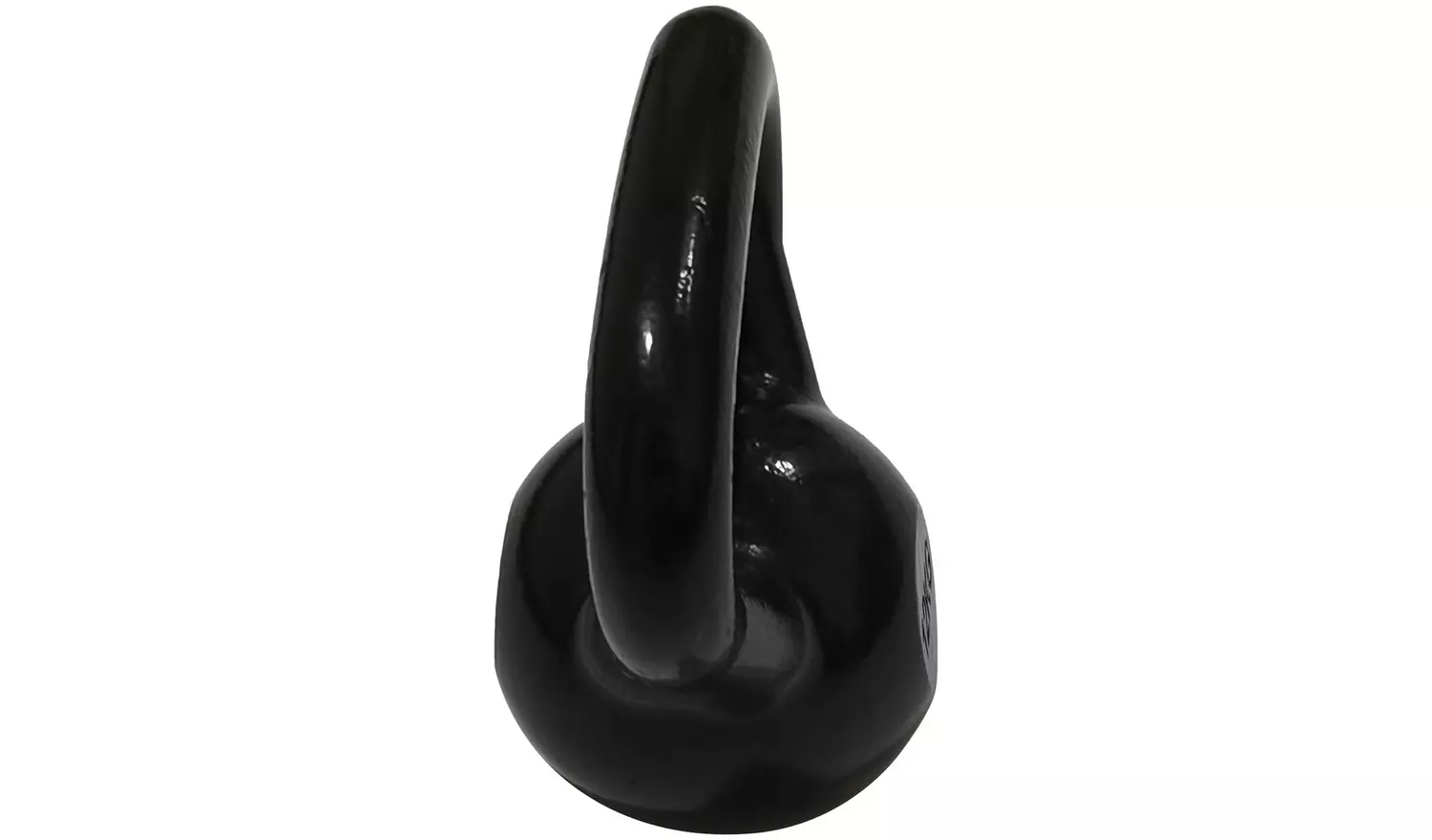 Pro Fitness Cast Iron Kettlebell Black - 16kg