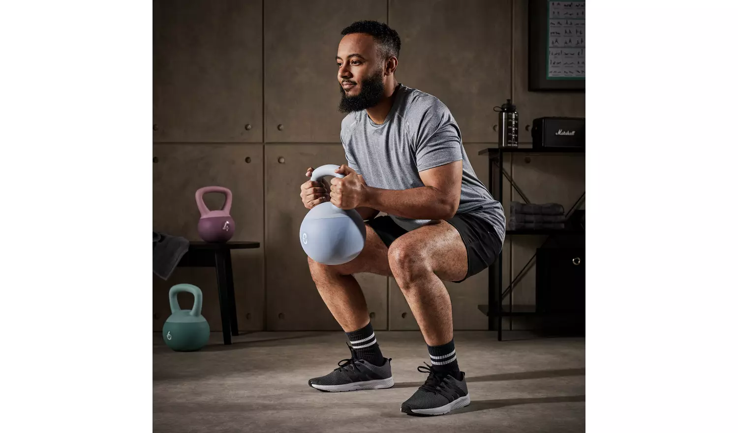 Pro Fitness 8kg Soft Kettlebell