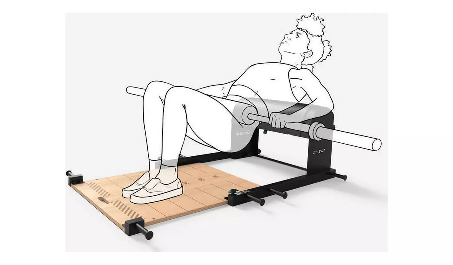 Decathlon Hip Thrust Bench Machine