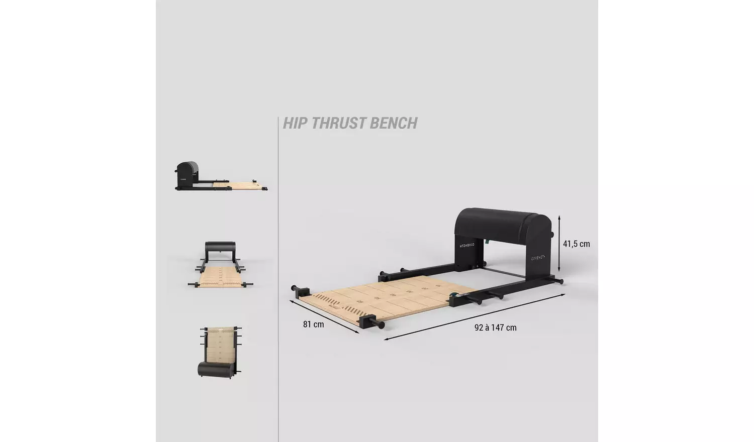 Decathlon Hip Thrust Bench Machine