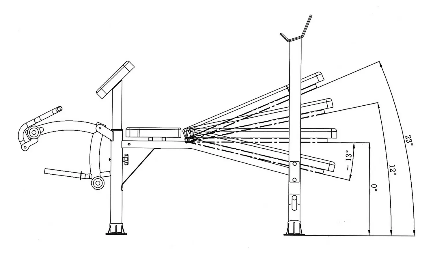 Marcy BE1000 Adjustable Starter Workout Weight Bench