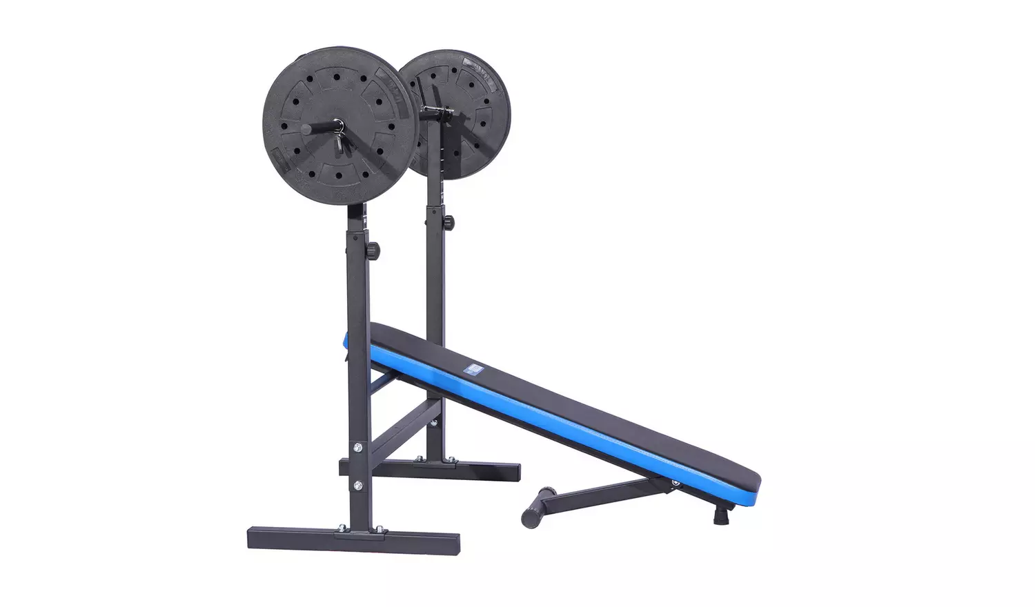 Pro Fitness Foldable Weight Bench with 50kg Weight Package
