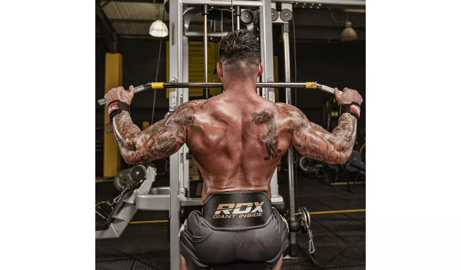 RDX 6 Inch Leather Belt - Large