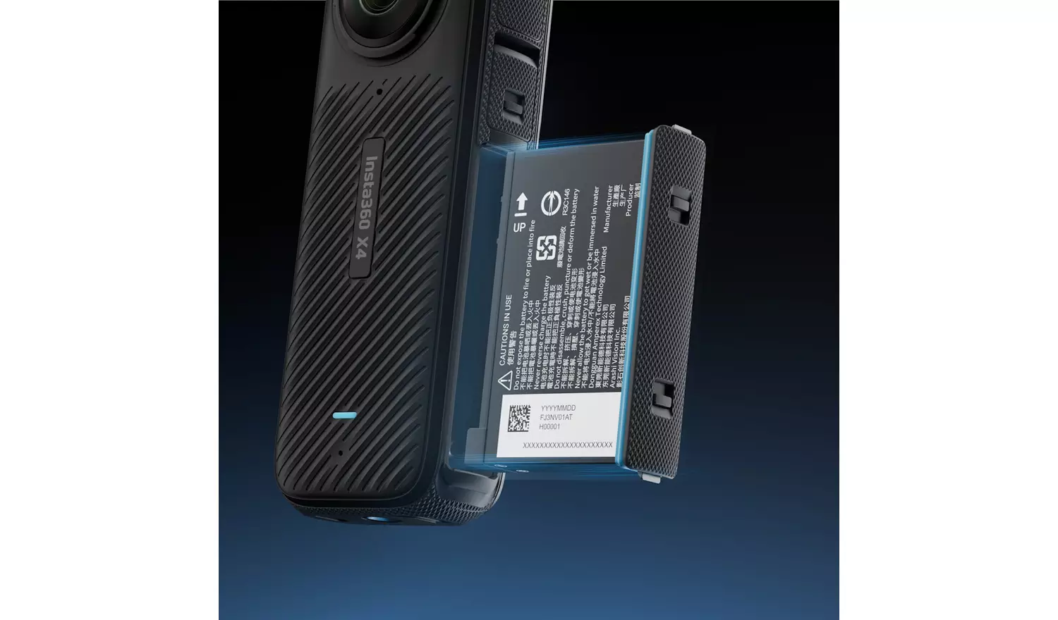 Insta360 X4 Action Camera Battery