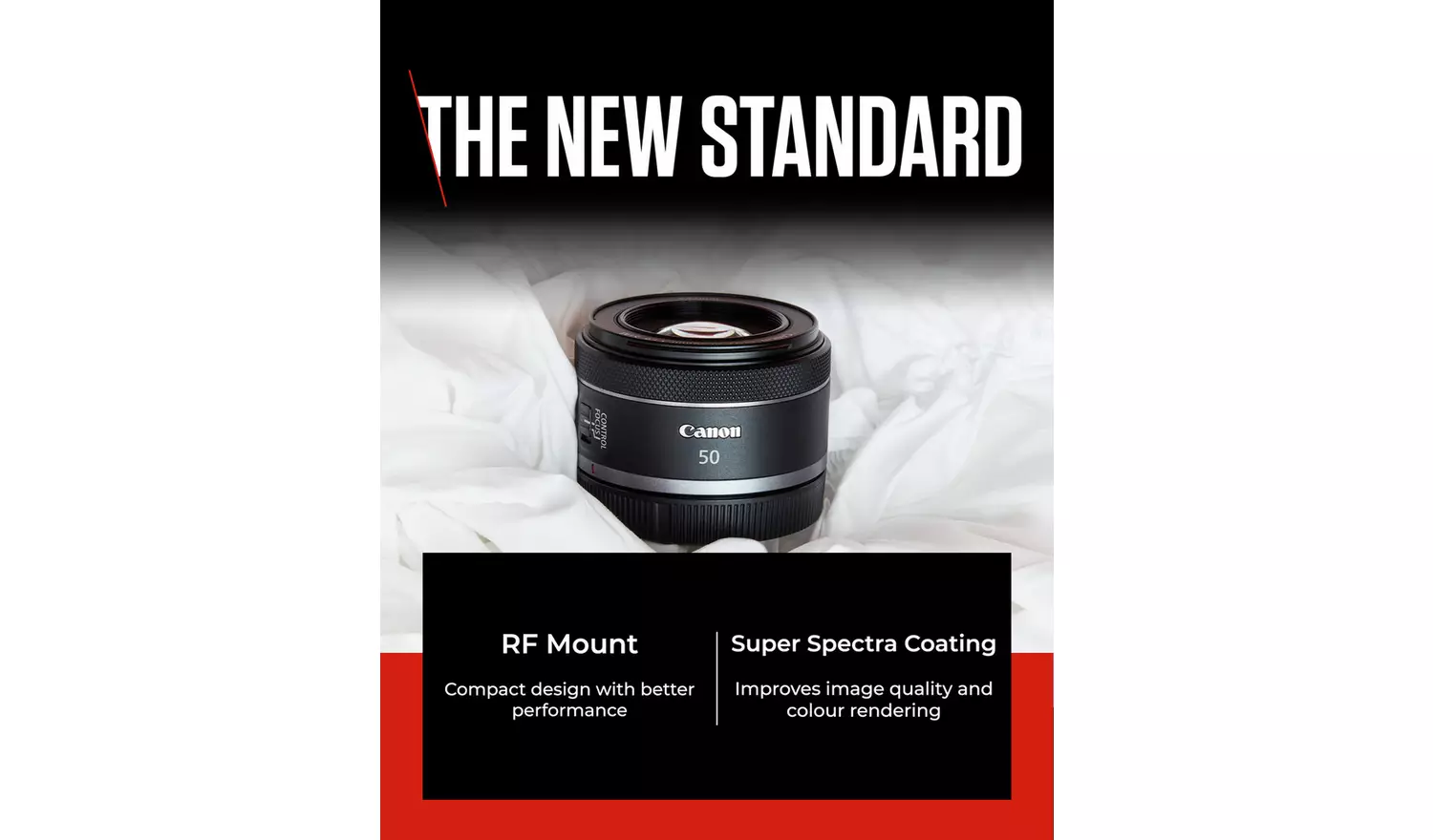 Canon RF 50mm f/1.8 STM Lens