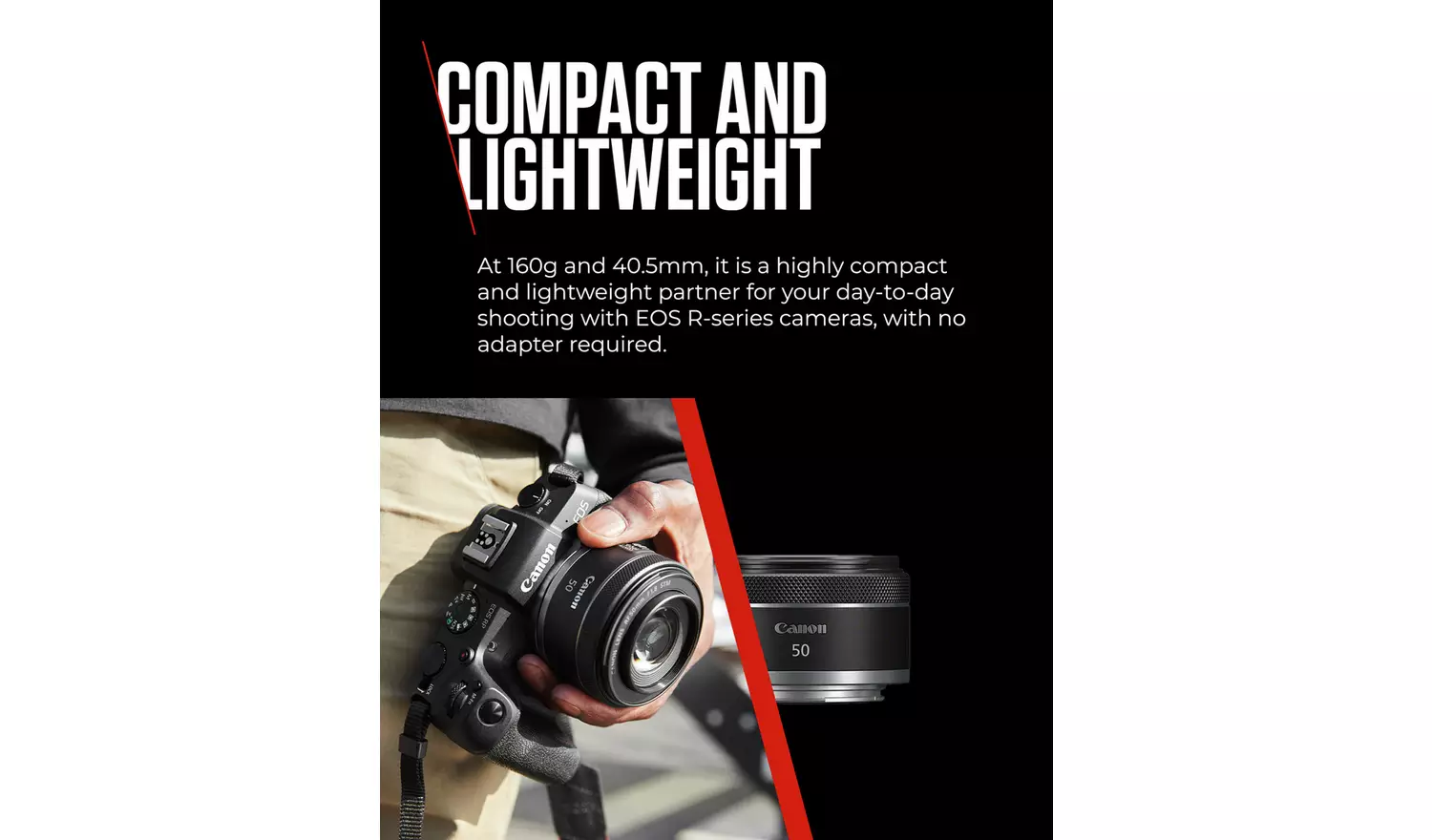 Canon RF 50mm f/1.8 STM Lens