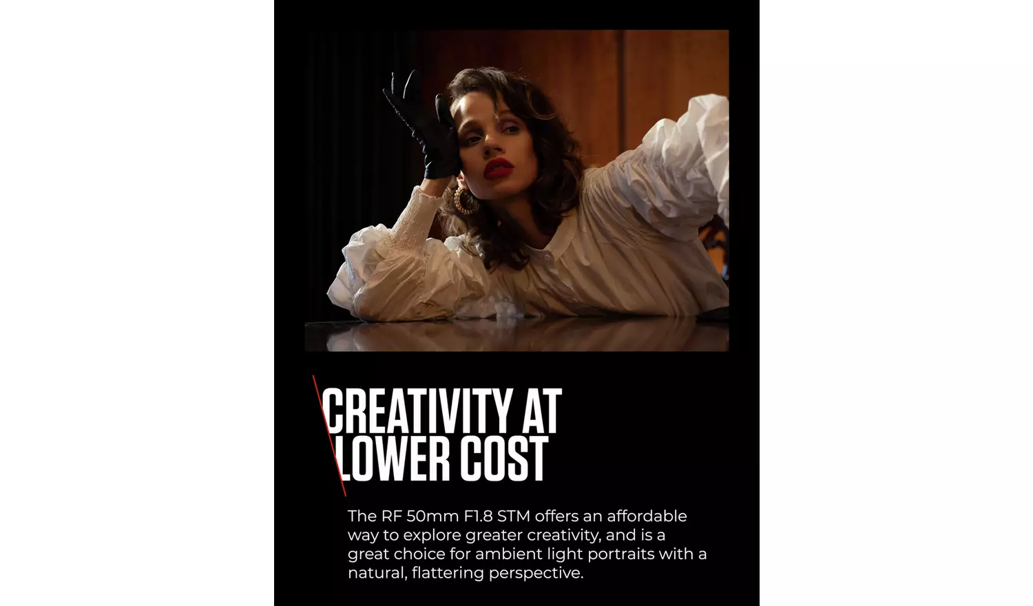 Canon RF 50mm f/1.8 STM Lens