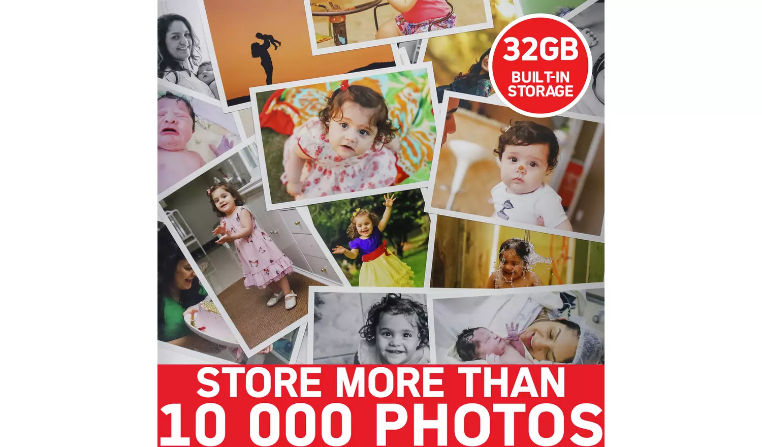 AgfaPhoto Realiview 10 Inch Wi-Fi Digital Photo Frame