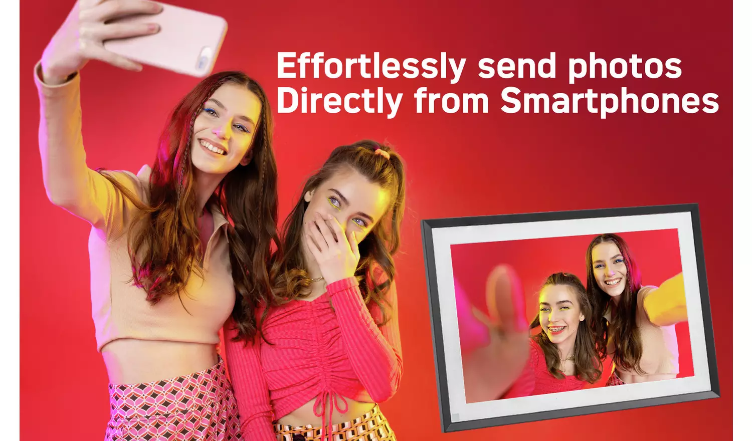 AgfaPhoto Realiview 10 Inch Wi-Fi Digital Photo Frame