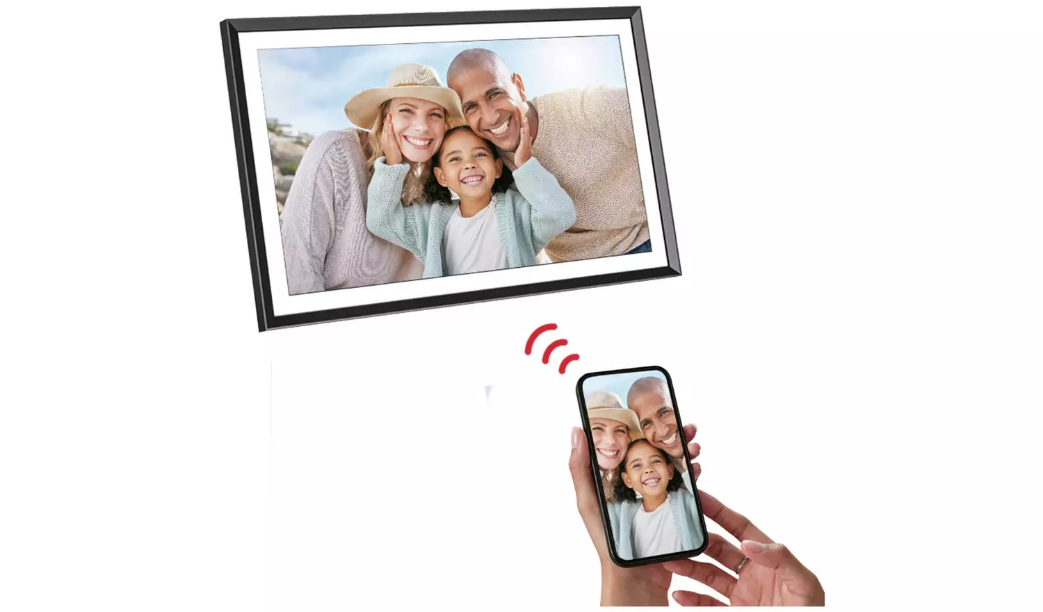 AgfaPhoto Realiview 15.6 Inch Wi-Fi Digital Photo Frame