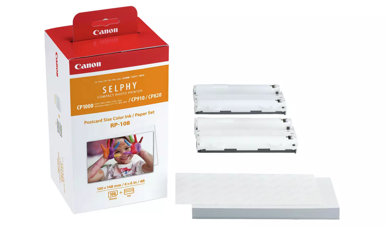 Canon Selphy RP-108 Photo Paper Ink Cartridge - Colour
