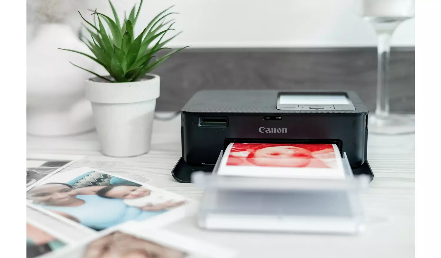 Canon SELPHY CP1500 Portable Colour Photo Printer - Black