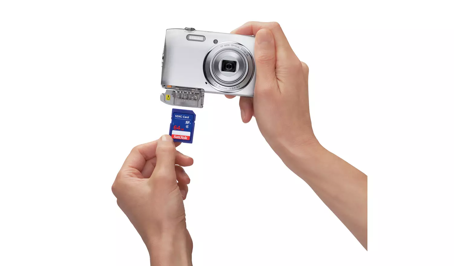 SanDisk Blue SDXC Memory Card - 64GB