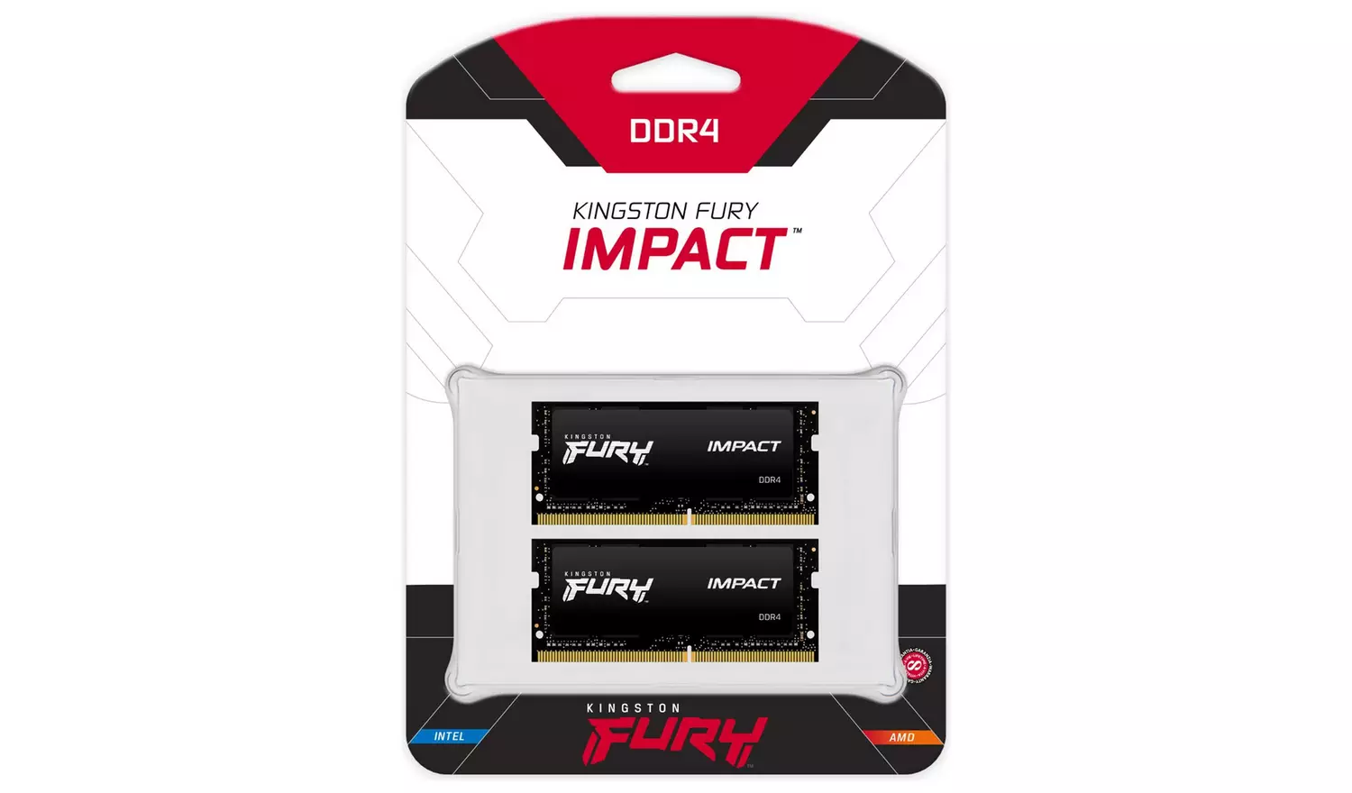 Kingston FURY Impact 64GB DDR4 Memory - Pack of 2