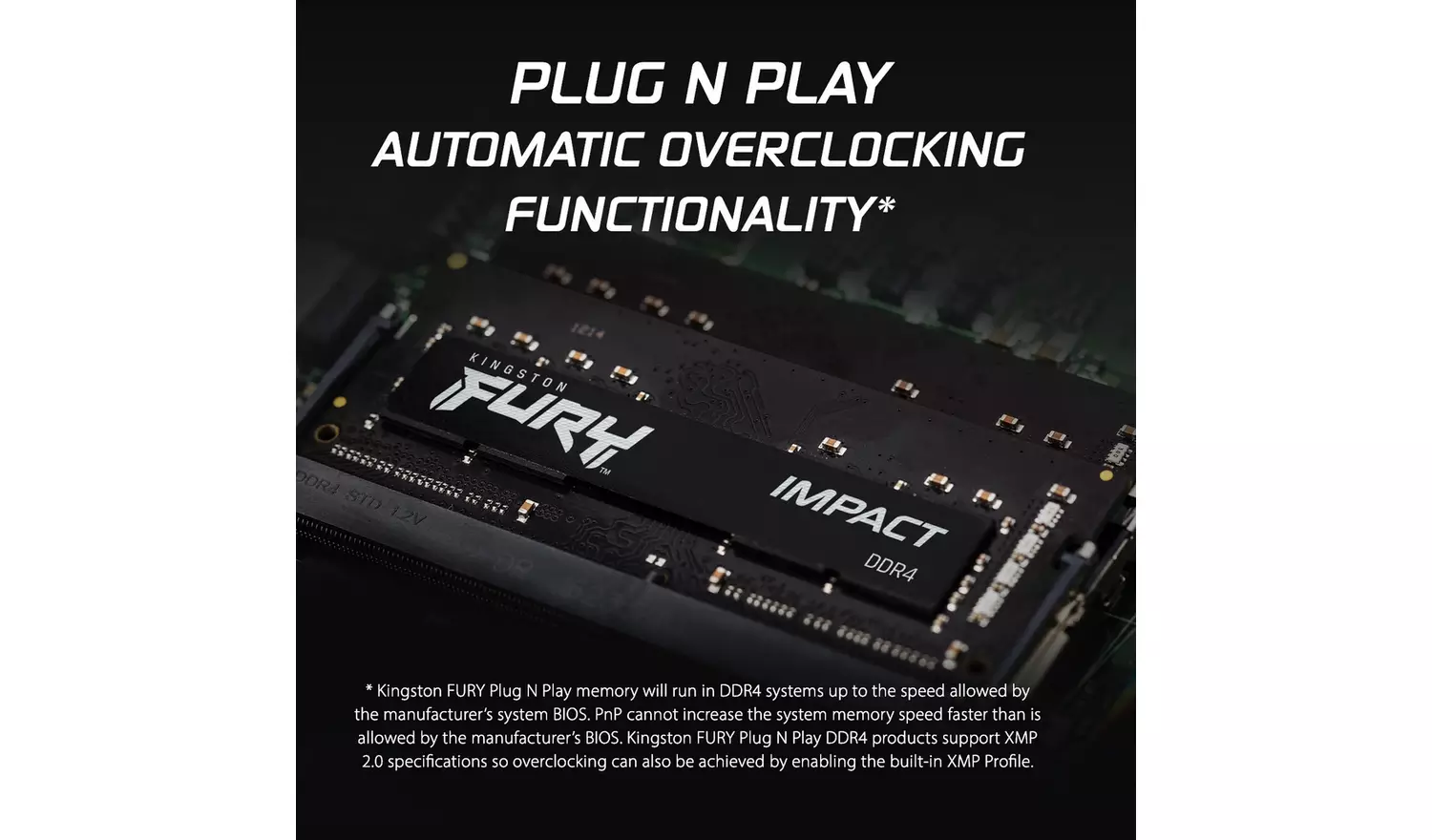 Kingston FURY Impact 8GB 3200MT/s DDR4 Memory - Pack of 1