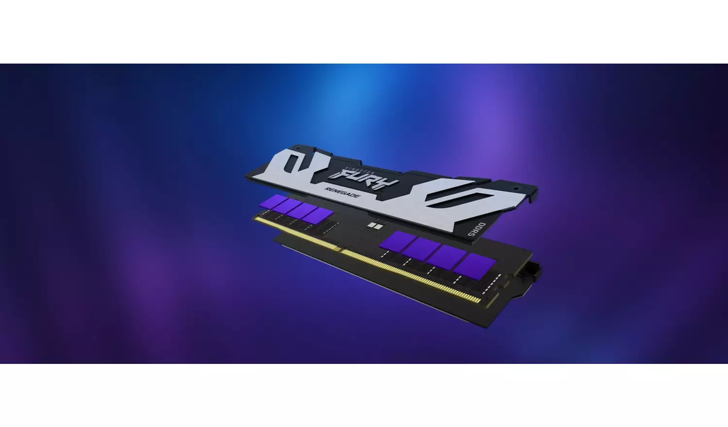 Kingston FURY Renegade 32GB DDR5 Memory - Black & Silver