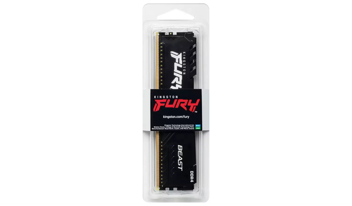 Kingston FURY Beast 8GB DDR4 Memory - Pack of 1