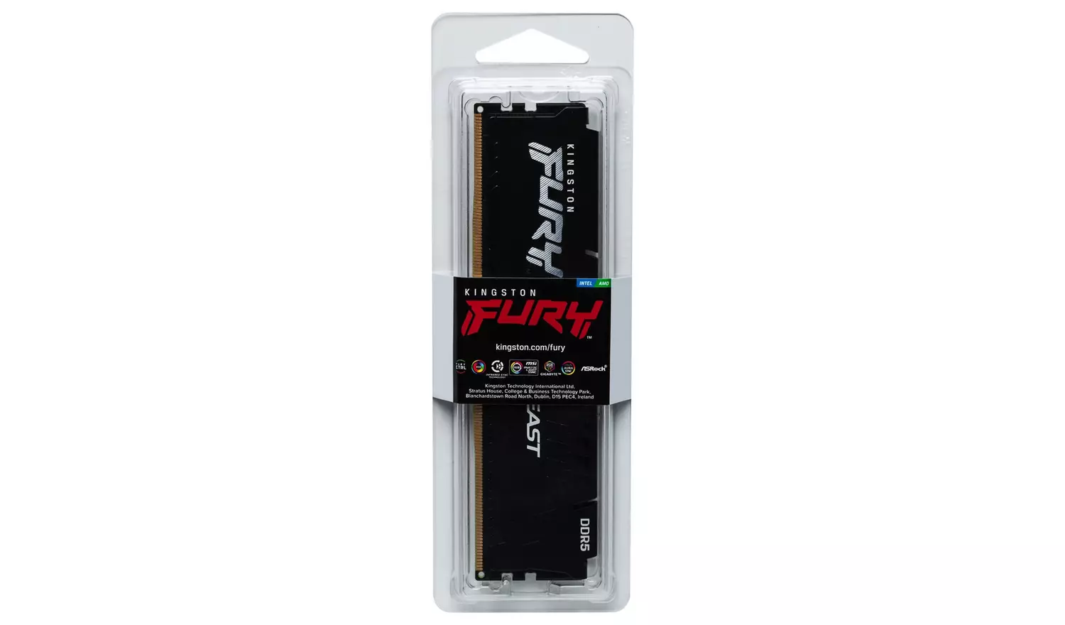 Kingston FURY Beast 16GB 5200MT/s DDR5 Memory - Black
