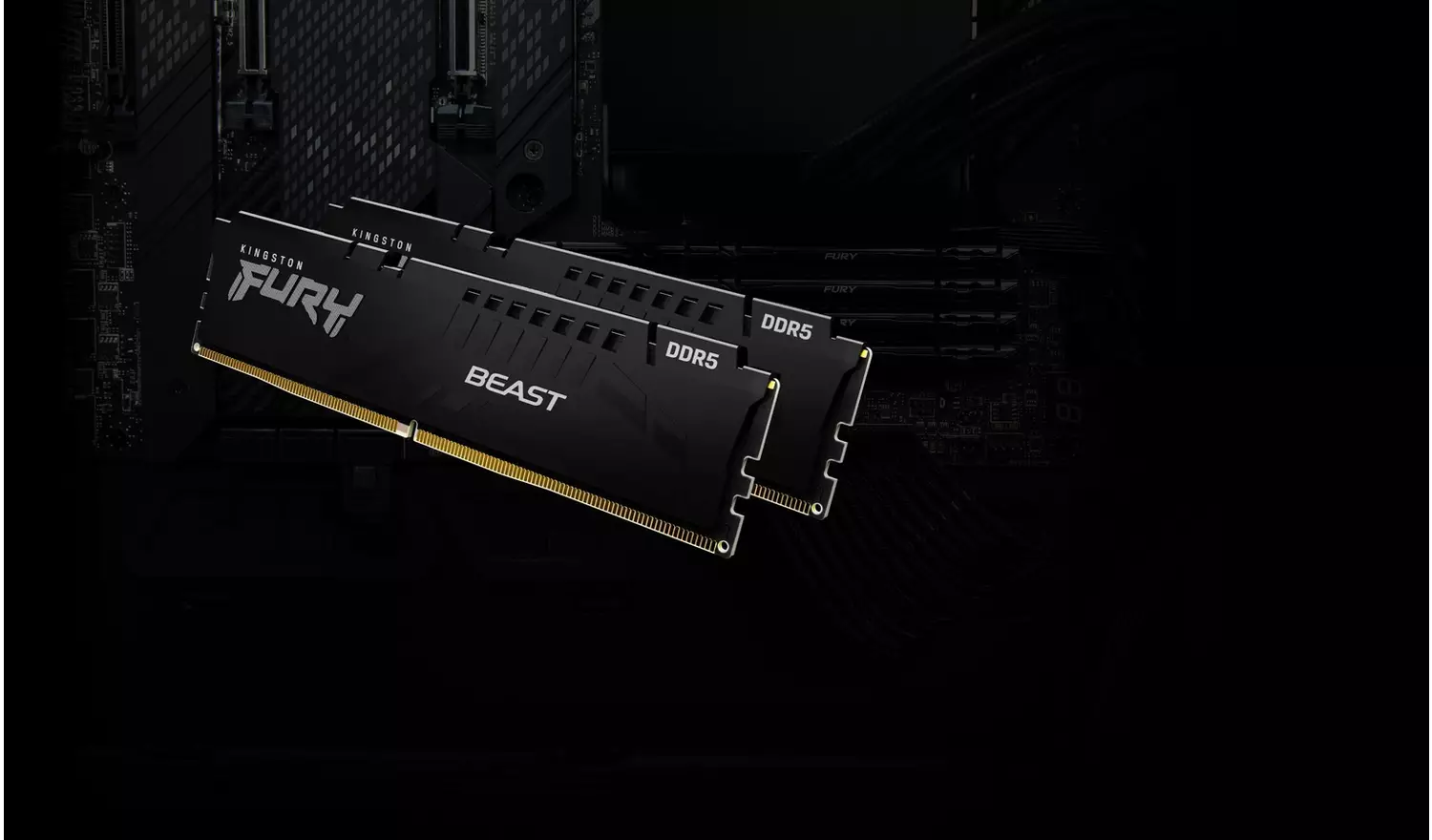 Kingston FURY Beast 16GB 5200MT/s DDR5 Memory - Black