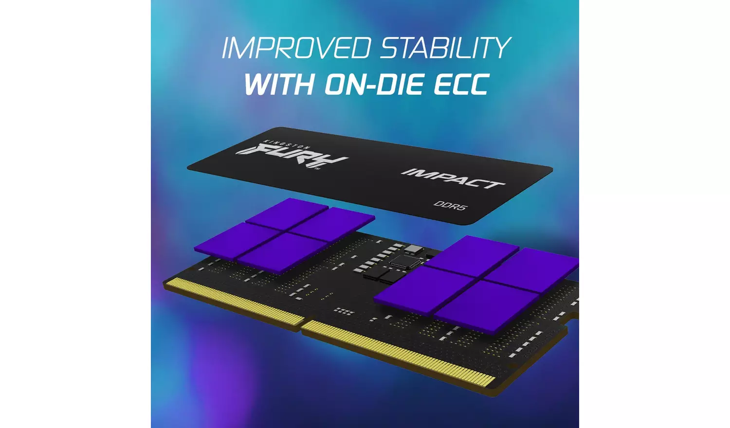 Kingston FURY Impact 64GB DDR5 Memory - Pack of 2