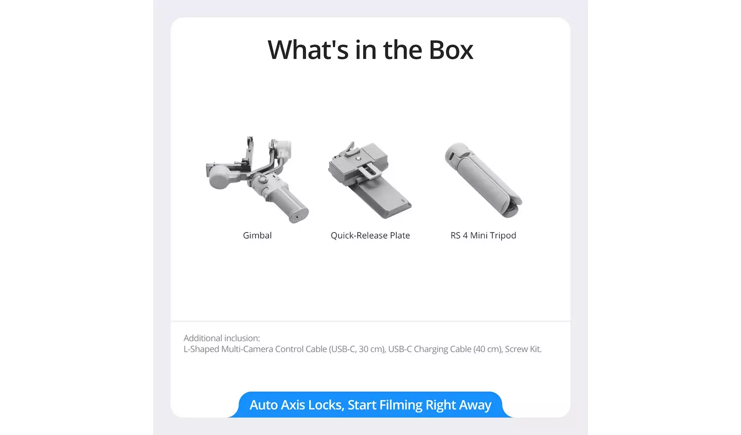 DJI RS 4 Mini Gimbal