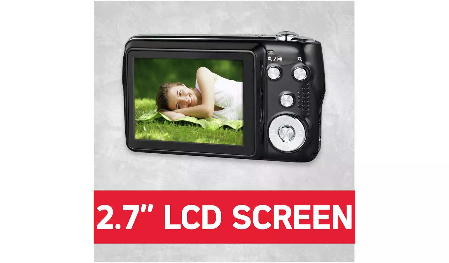 AGFA PHOTO DC8200 18MP 8x Zoom Compact Digital Camera -Black