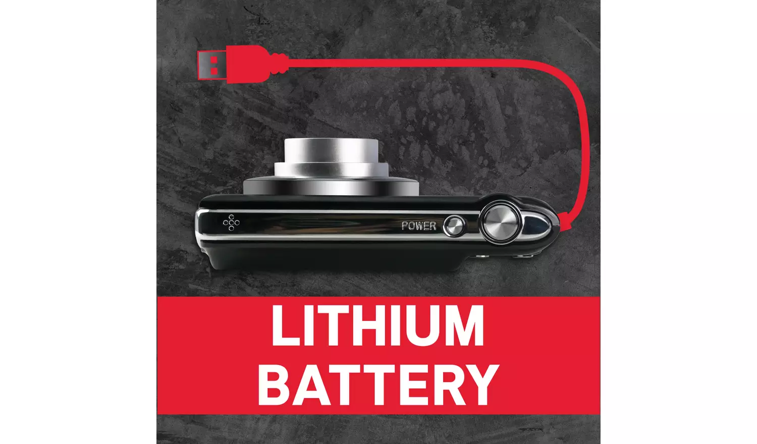 AGFA PHOTO DC8200 18MP 8x Zoom Compact Digital Camera -Black