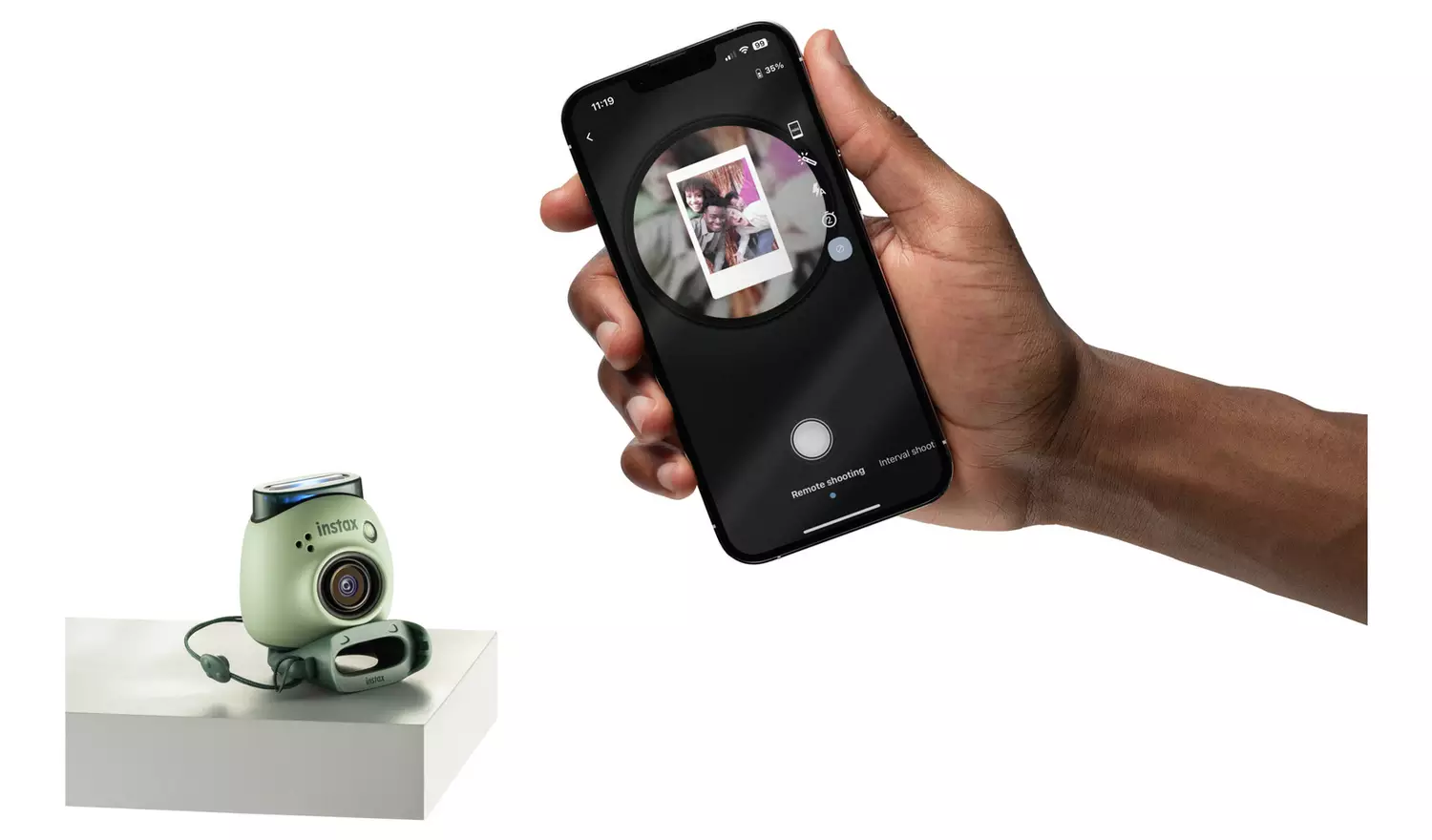 instax Pal Digital Compact Camera - Pistachio Green