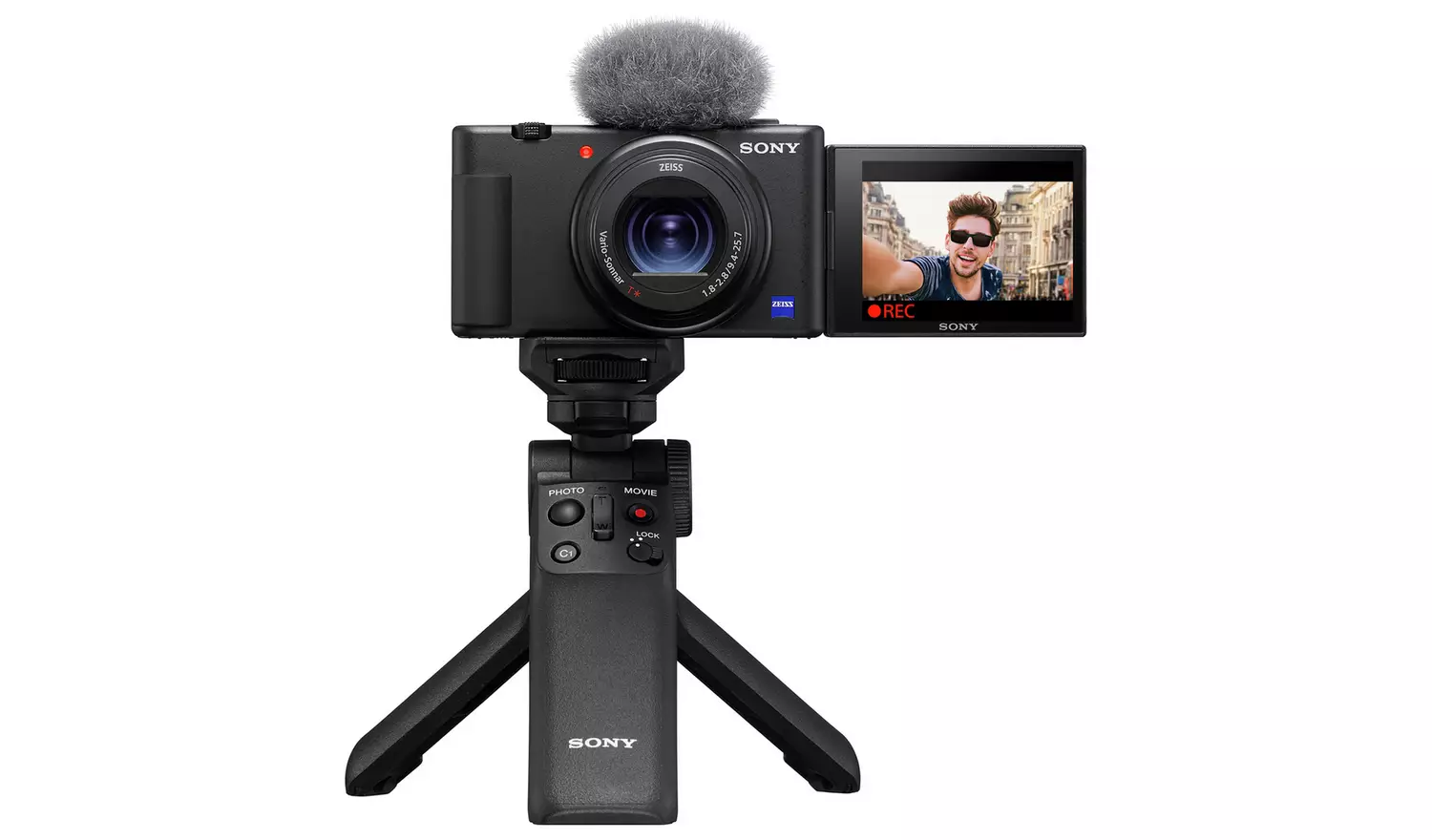 Sony ZV-1 20.1MP 2.90x Zoom Compact Digital Camera - Black