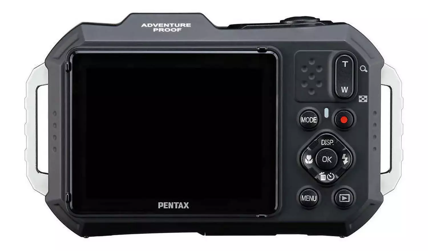 Pentax WG-1000 16.35MP 4x Zoom Compact Digital Camera - Grey