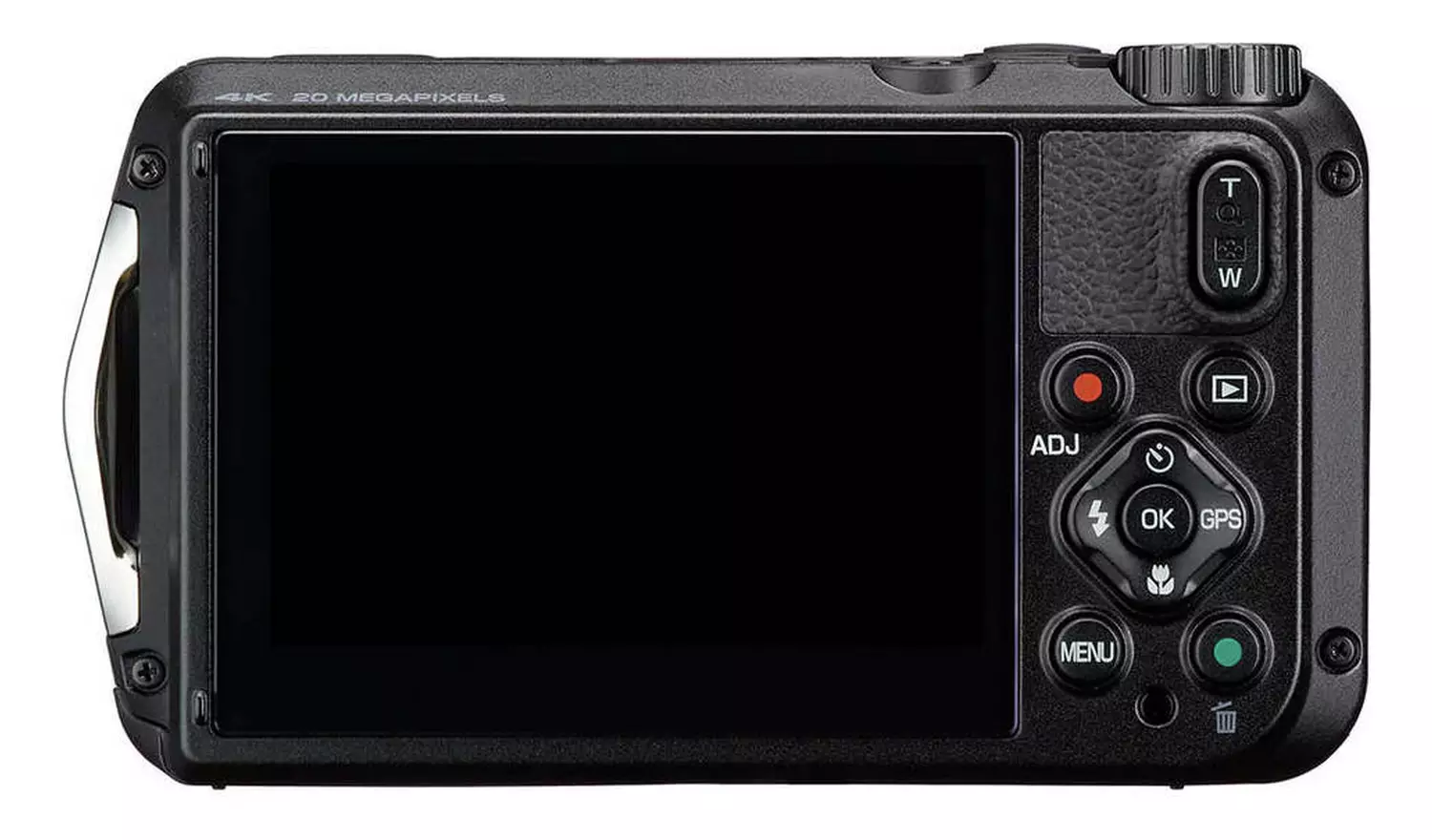 Pentax WG-8 20MP 5x Zoom Compact Digital Camera Combo- Green