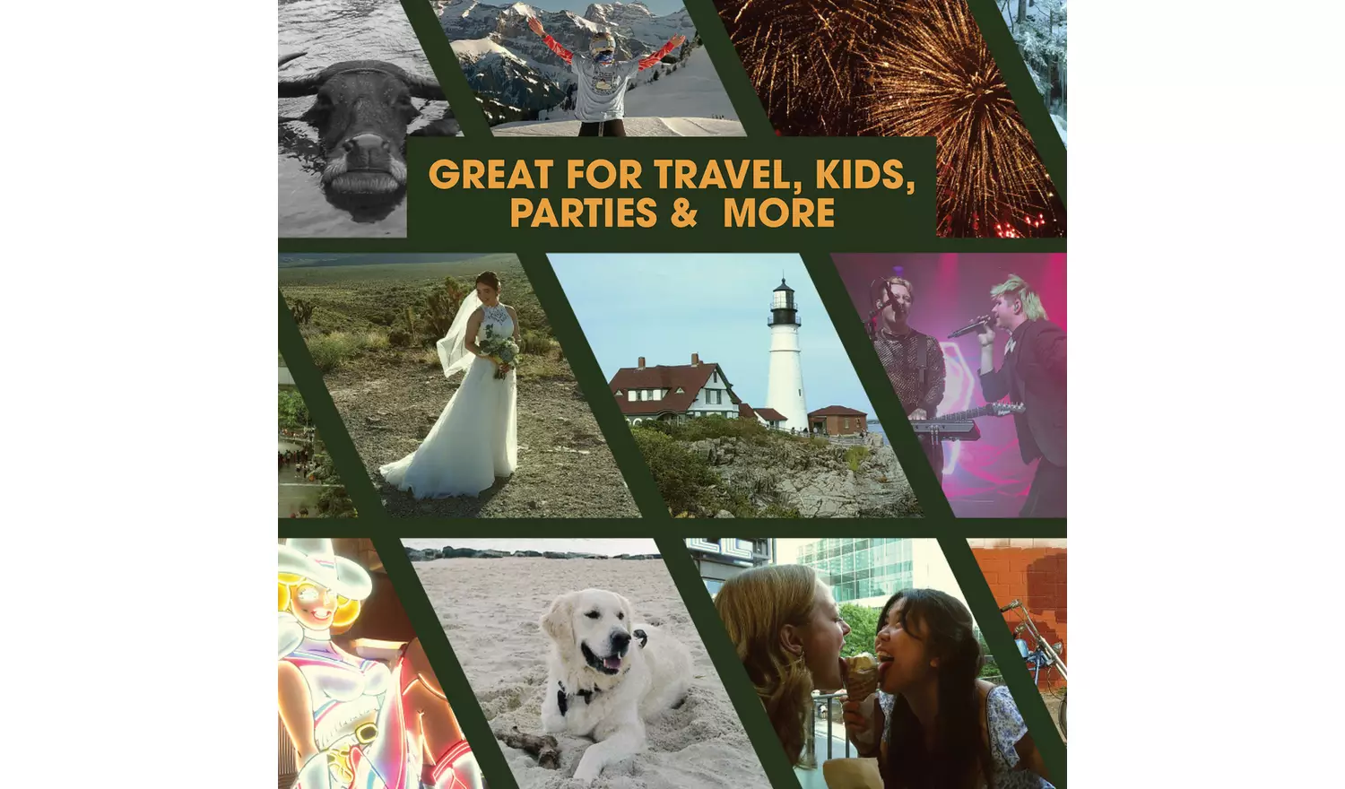 Campsnap V105 8MP Compact Digital Camera - Green