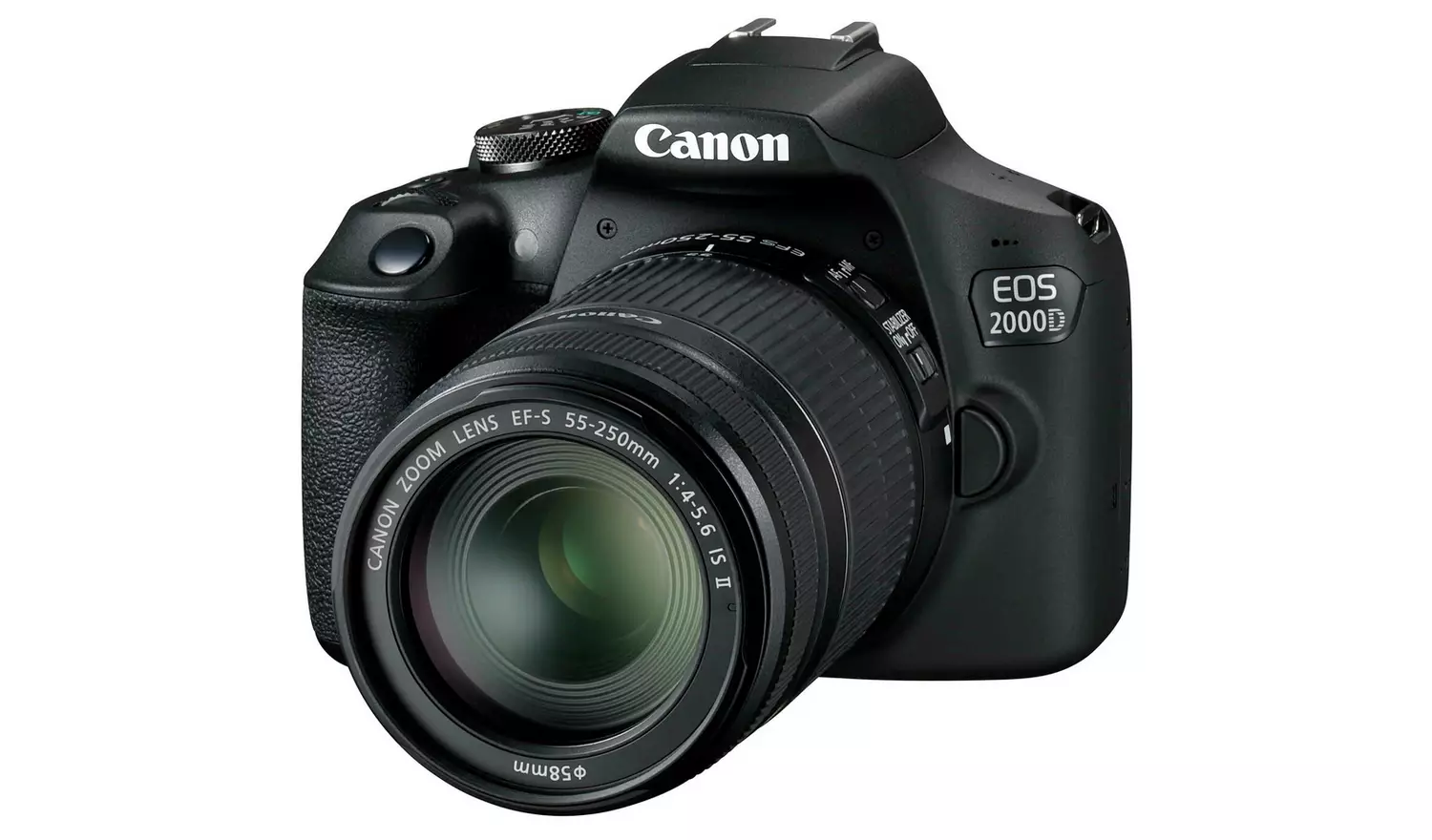 Canon EOS 2000D DSLR Camera with 18-55mm DC Lens