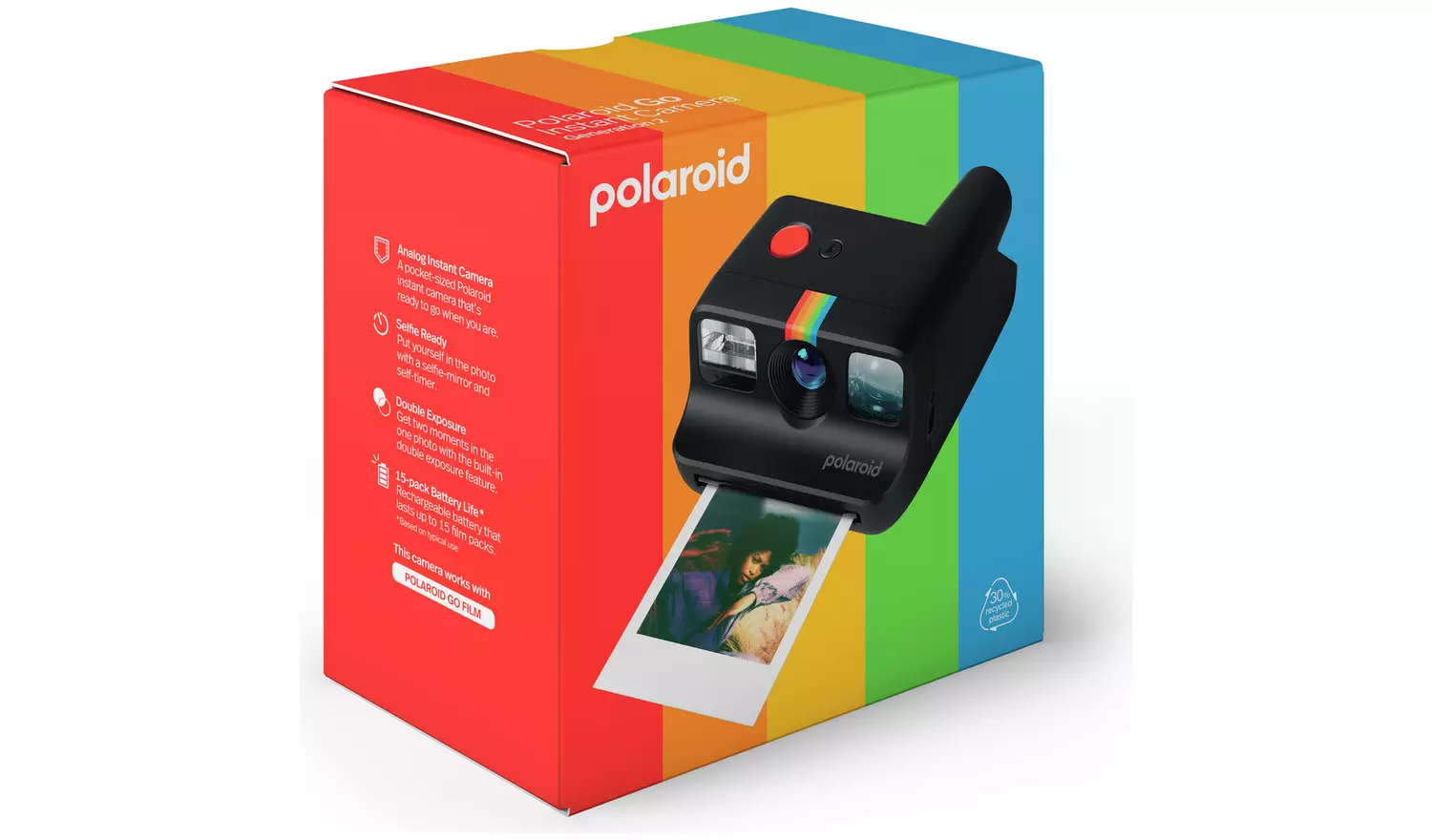Polaroid Go Generation 2 Instant Camera - Black