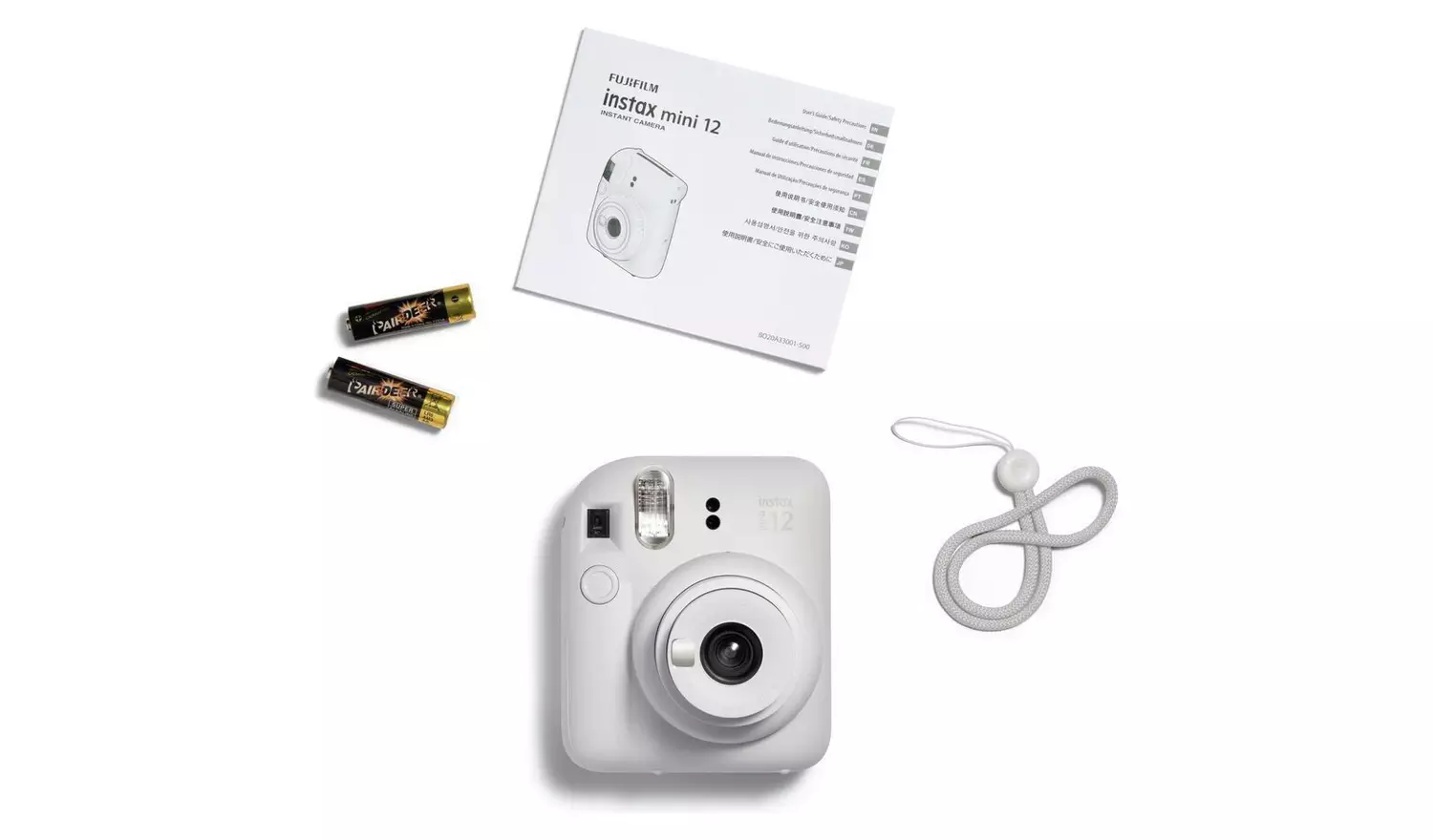 instax Mini 12 Instant Camera - White