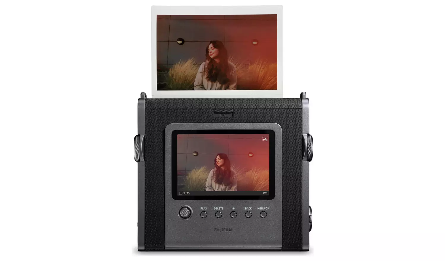 Instax Wide Evo Hybrid Instant Camera – Black