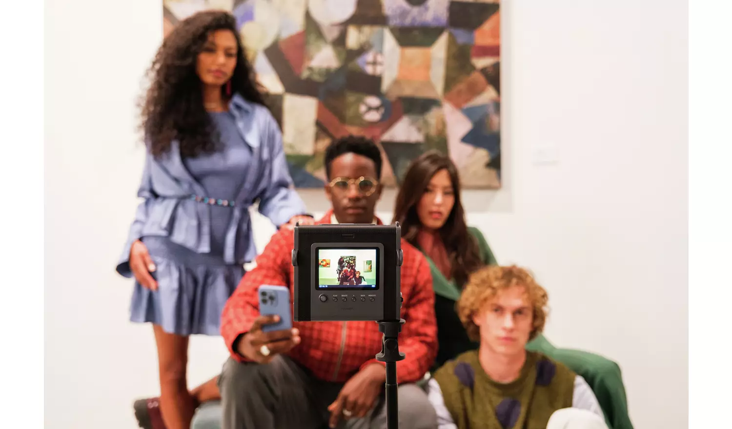 Instax Wide Evo Hybrid Instant Camera – Black