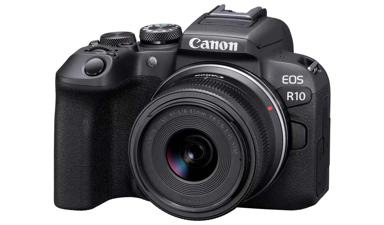 Canon EOS R10 Mirrorless Camera With 18-45mm IS STM Lens