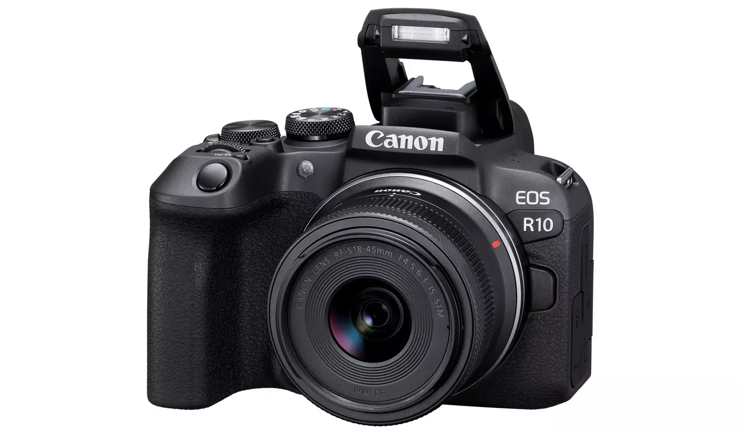 Canon EOS R10 Mirrorless Camera With 18-45mm IS STM Lens