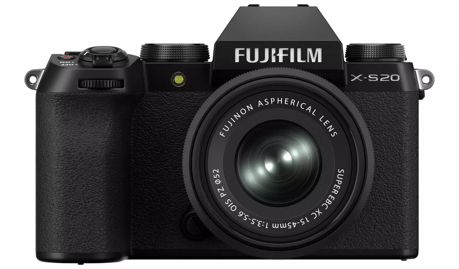 Fujifilm X-S20 Mirrorless Camera with 15-45mm Lens - Black