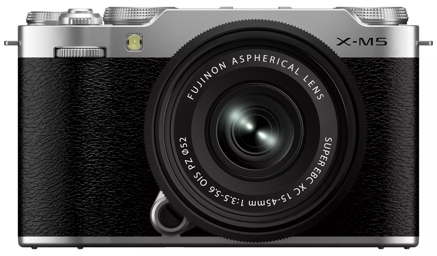 FujiFilmX-M5 XC1545MM Mirrorless Camera with Lens - Silver