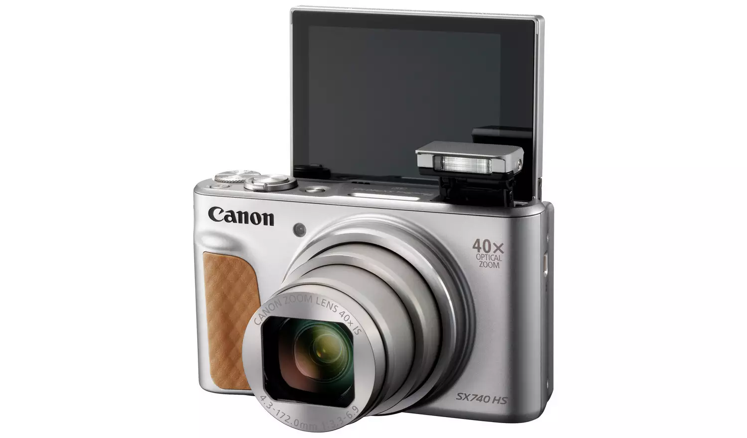 Canon PowerShot SX740 HS Lite 40x Zoom Camera - Silver