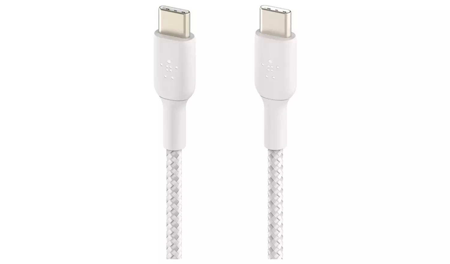 Belkin Braided USB-C to USB-C 1m Cable - White