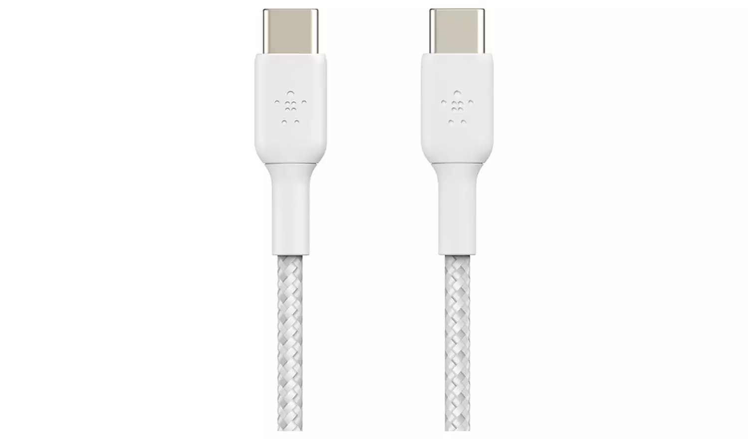 Belkin Braided USB-C to USB-C 1m Cable - White