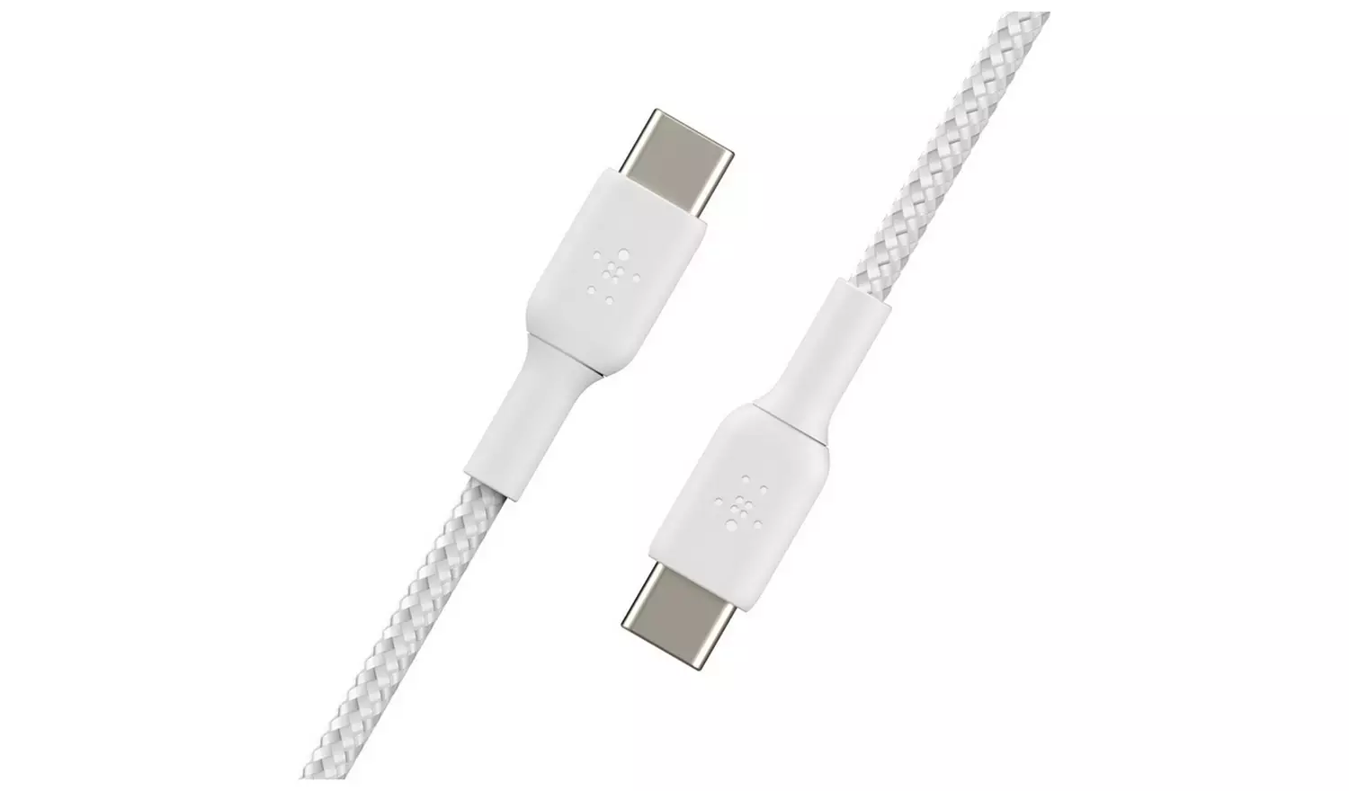 Belkin Braided USB-C to USB-C 1m Cable - White